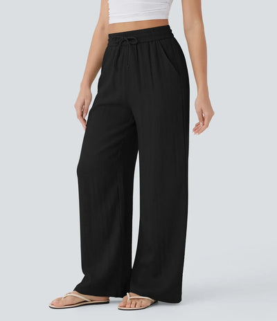 Zafeiria | Pantaloni Di Lino Eleganti