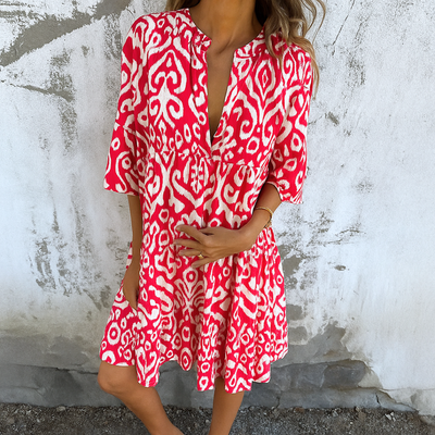 Shaffer | Vestido elegante con escote en V