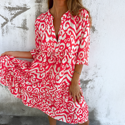 Shaffer | Vestido elegante con escote en V