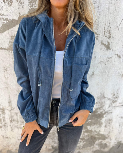 Nordiq | Alma – Chaqueta Retro de Pana, Cálida y Suave