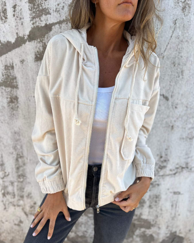 Nordiq | Alma – Chaqueta Retro de Pana, Cálida y Suave