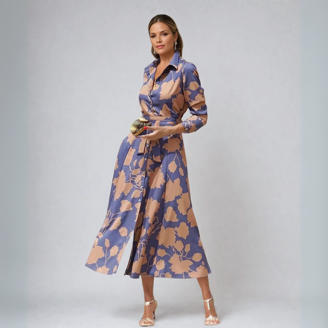 Floriza | Vestido camisero clásico