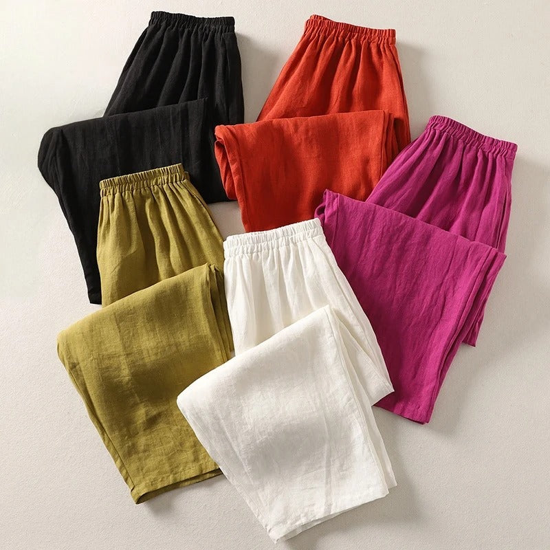 Lina | Pantalón de lino | Ligero, Natural y Elegante