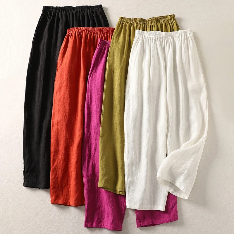 Lina | Pantalón de lino | Ligero, Natural y Elegante