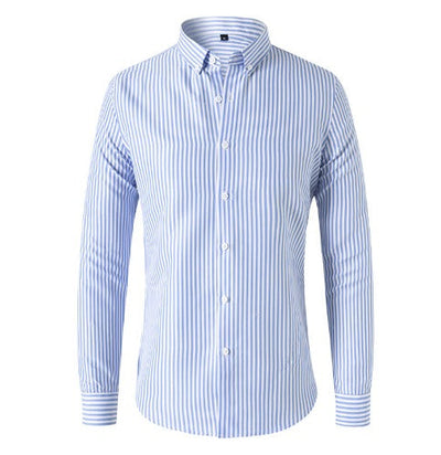 Melker | Camisa de hombre a rayas – Elegante y segura