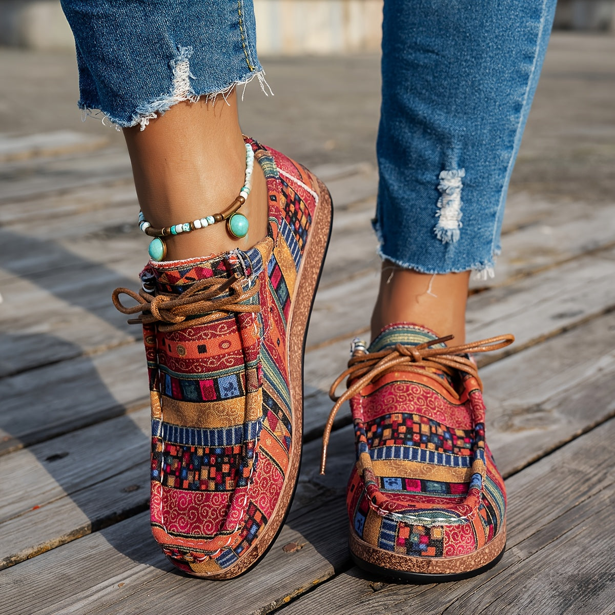 Lenoir | Zapatos retro de colores para mujer
