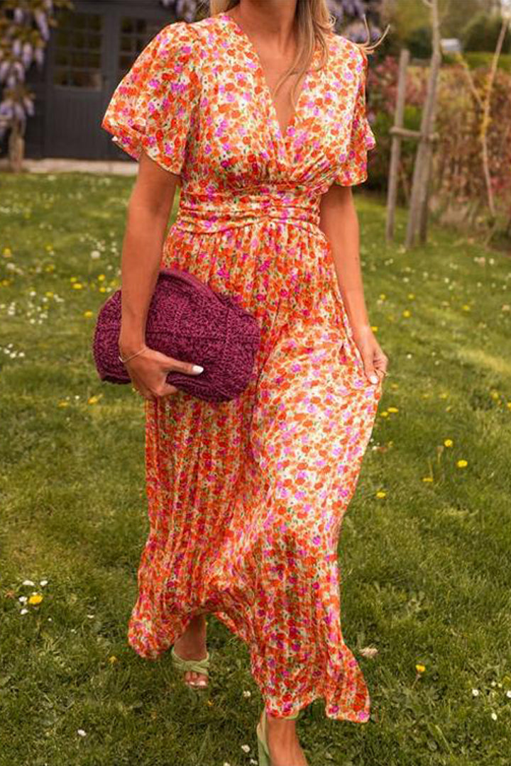 Pauline | Vestido largo con diseño floral