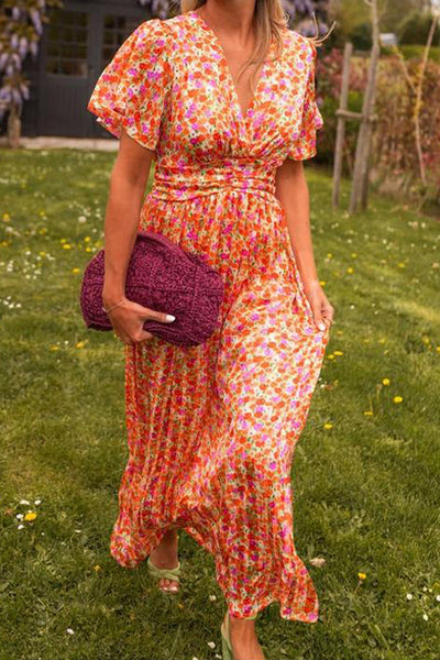 Pauline | Vestido largo con diseño floral