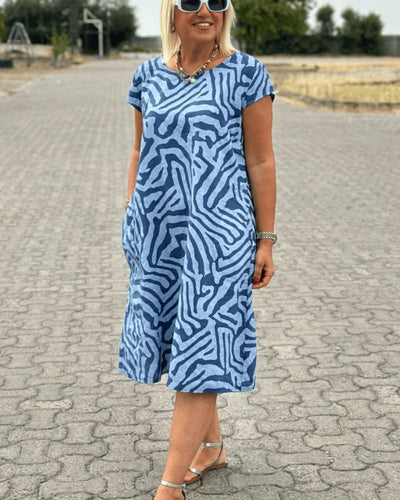 Lorenza | Vestido de algodón con inspiración vintage