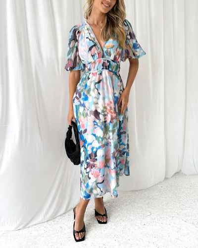 Elvira | Vestido largo bohemio