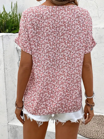 Avira | Top elegante, veraniega y con estampado floral