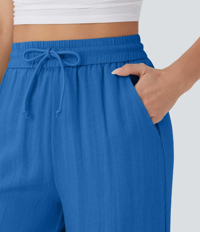 Zafeiria | Pantaloni Di Lino Eleganti