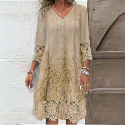 Noora | Helle – Elegante vestido de encaje con corte relajado