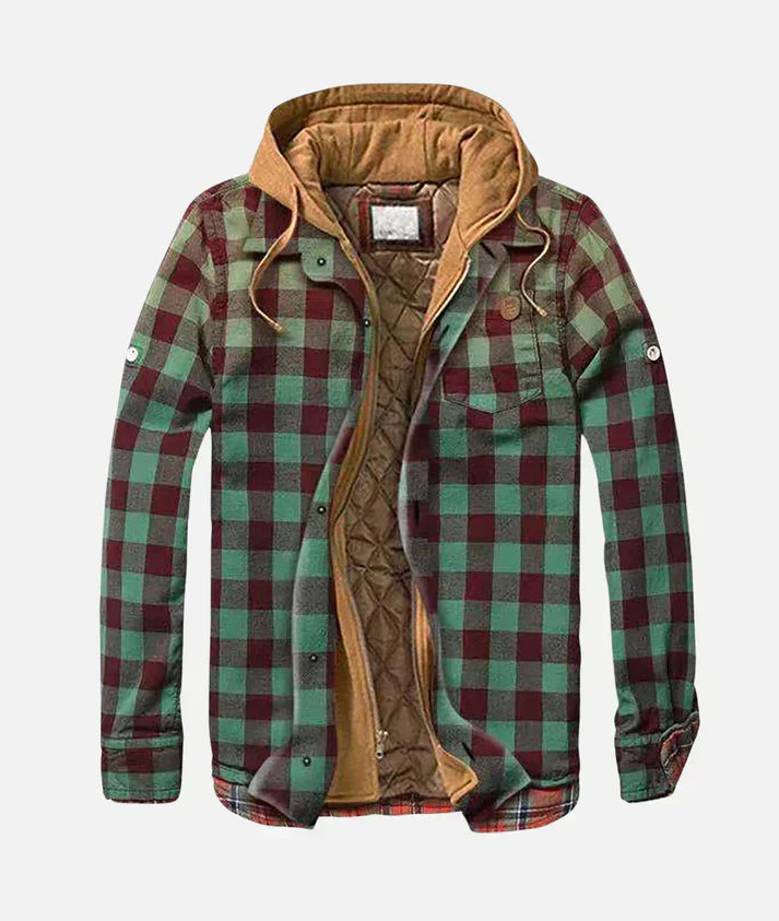 Andres | Chaqueta de cuadros patchwork