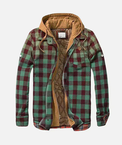 Andres | Chaqueta de cuadros patchwork
