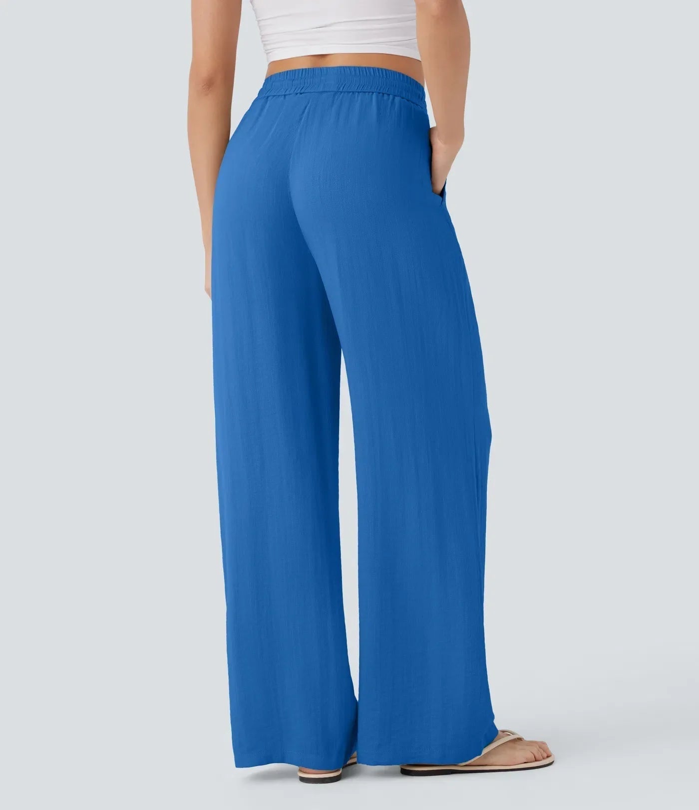 Zafeiria | Pantaloni Di Lino Eleganti