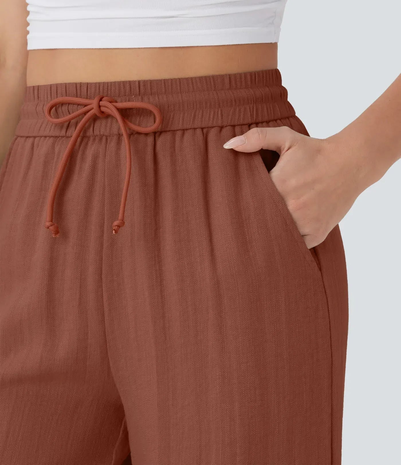 Zafeiria | Pantaloni Di Lino Eleganti