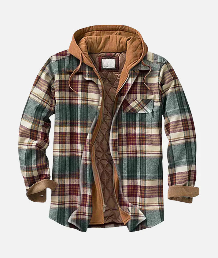 Andres | Chaqueta de cuadros patchwork