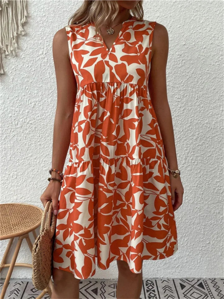 Allegra | Vestido de verano con hojas