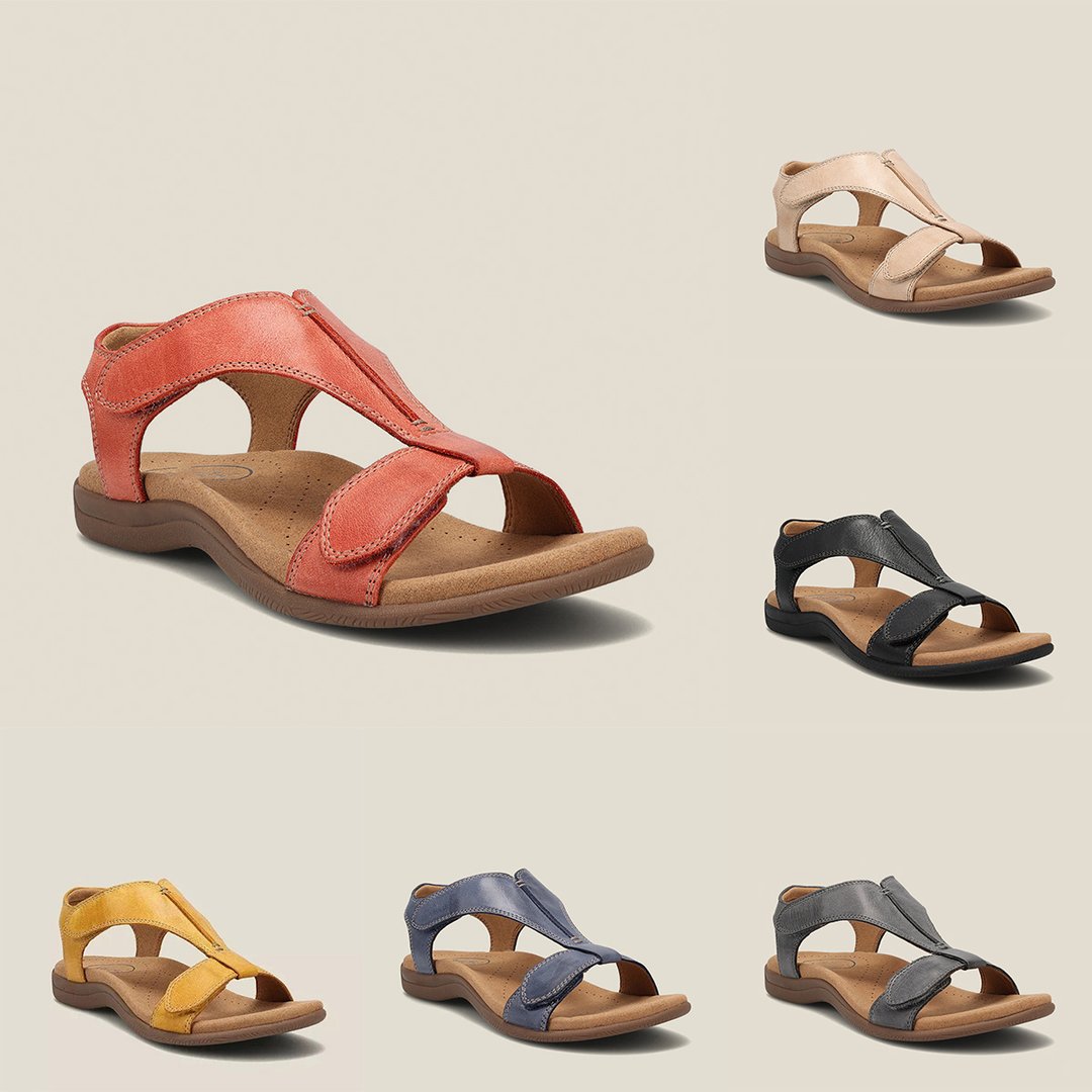 Elin | Sandalias ortopédicas de cuero