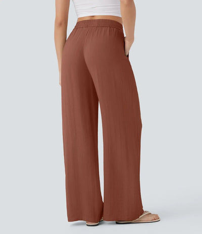 Zafeiria | Pantaloni Di Lino Eleganti