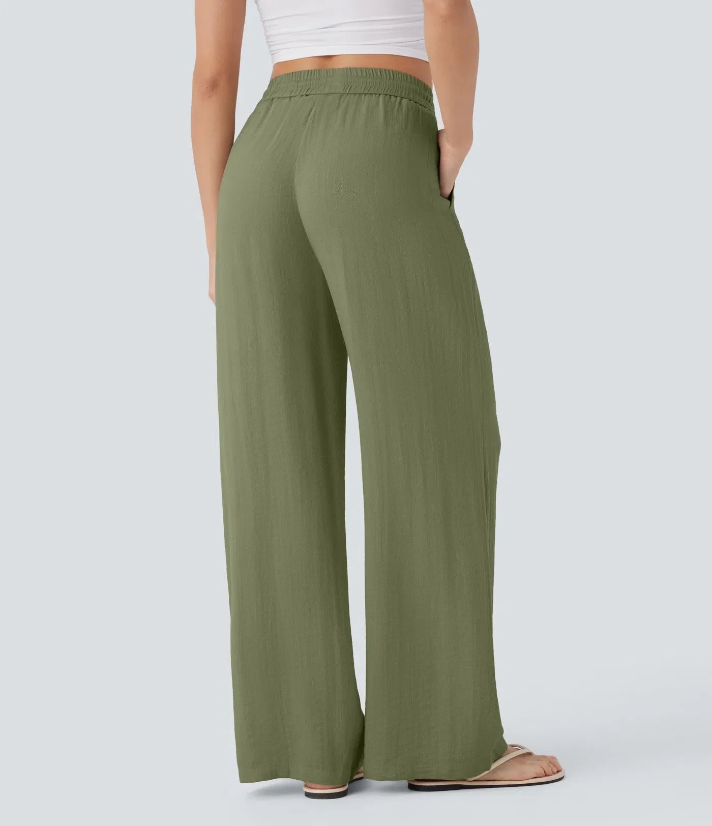 Zafeiria | Pantaloni Di Lino Eleganti