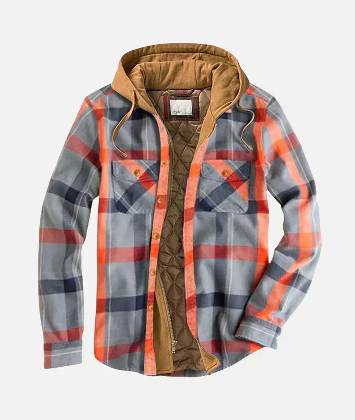 Andres | Chaqueta de cuadros patchwork