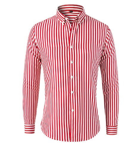 Melker | Camisa de hombre a rayas – Elegante y segura