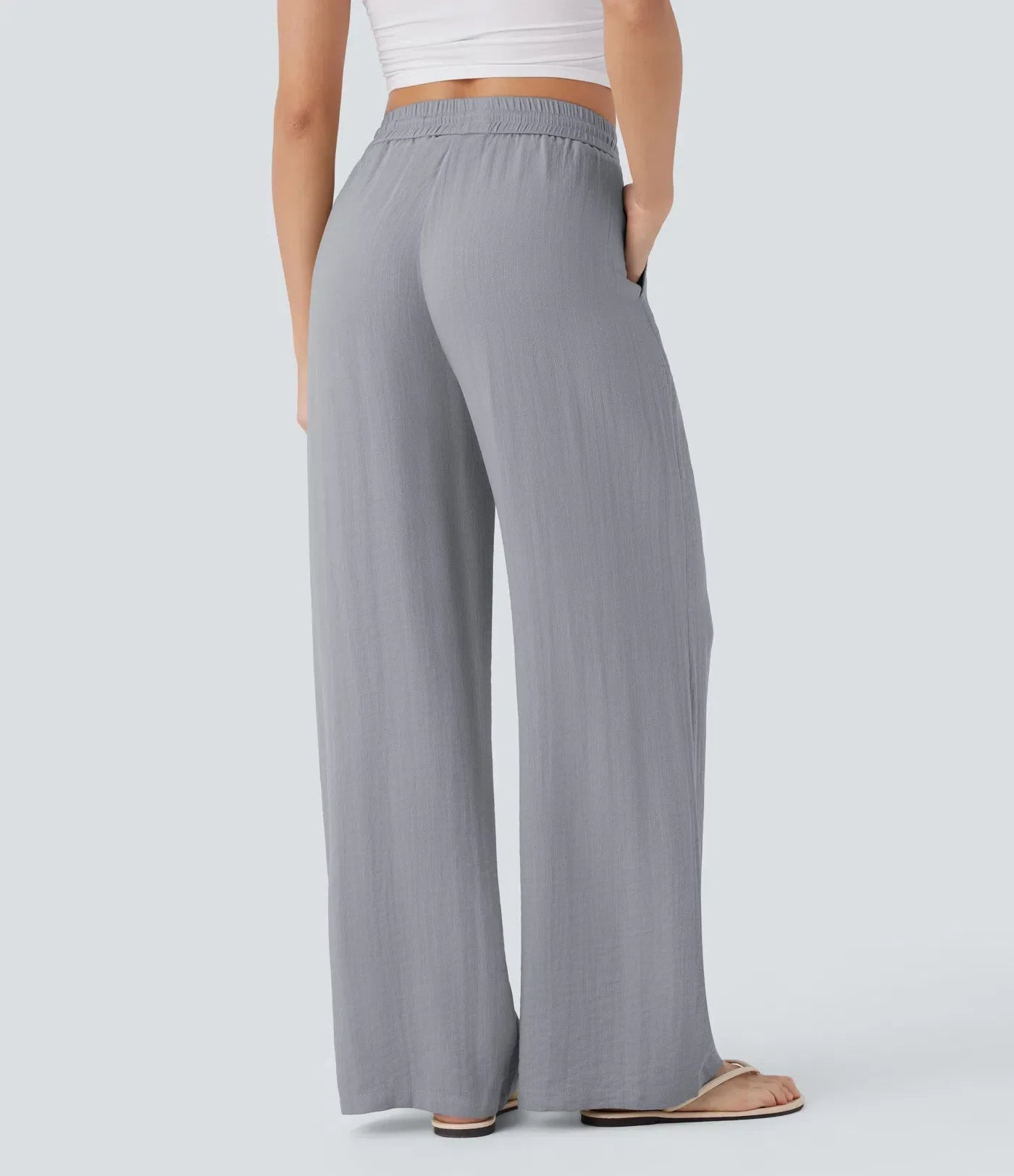 Zafeiria | Pantaloni Di Lino Eleganti