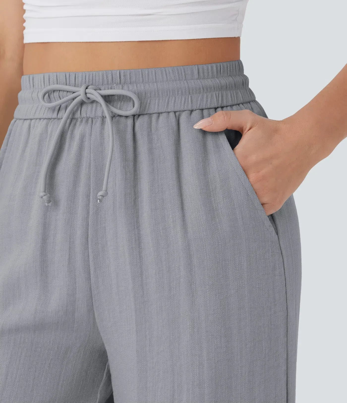 Zafeiria | Pantaloni Di Lino Eleganti