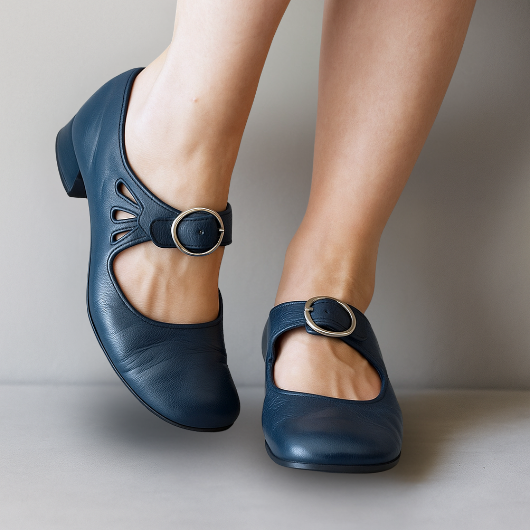Isabel | Sandalias de cuero con plantilla cómoda