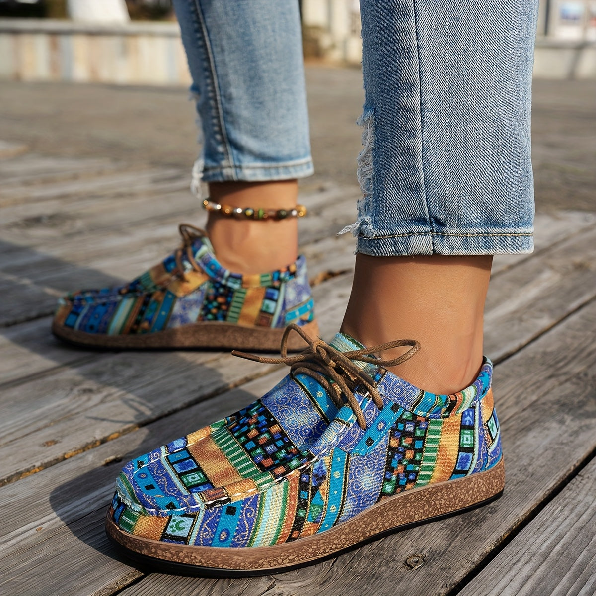 Lenoir | Zapatos retro de colores para mujer