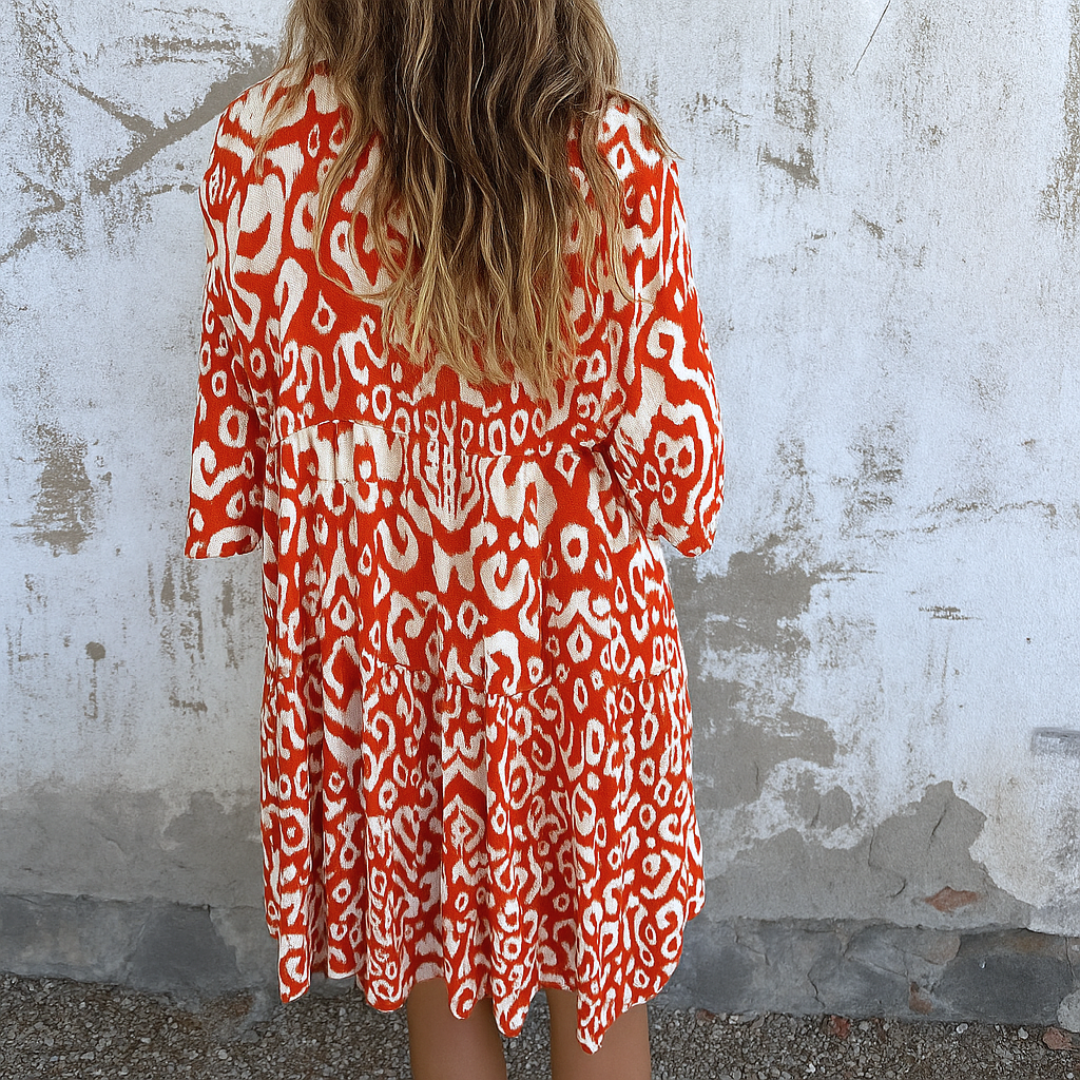 Shaffer | Vestido elegante con escote en V