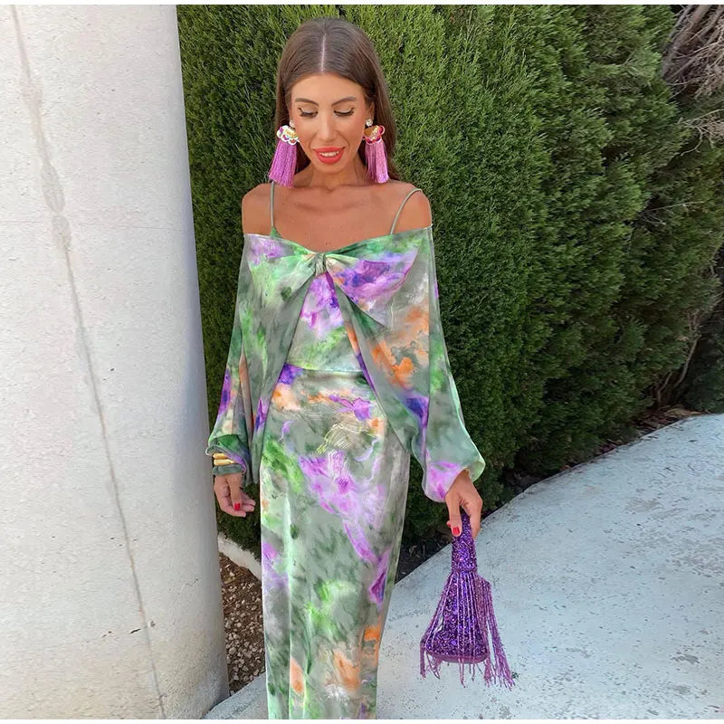 Analen | Vestido maxi elegante