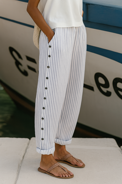 Sandrine | pantalón de lino