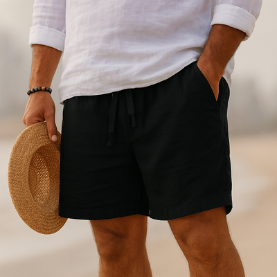 Lorenzo | Pantalón de algodón y lino