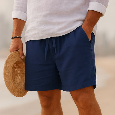 Lorenzo | Pantalón de algodón y lino