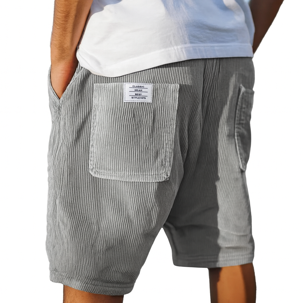 Ronny | Pantalones cortos de terciopelo cómodos para cada día