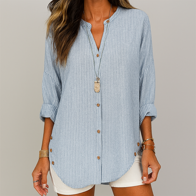 Shaina | Camiseta cómoda con escote en V