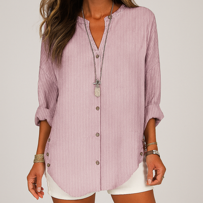 Shaina | Camiseta cómoda con escote en V