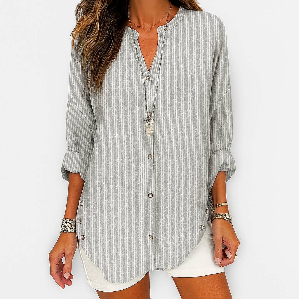 Shaina | Camiseta cómoda con escote en V