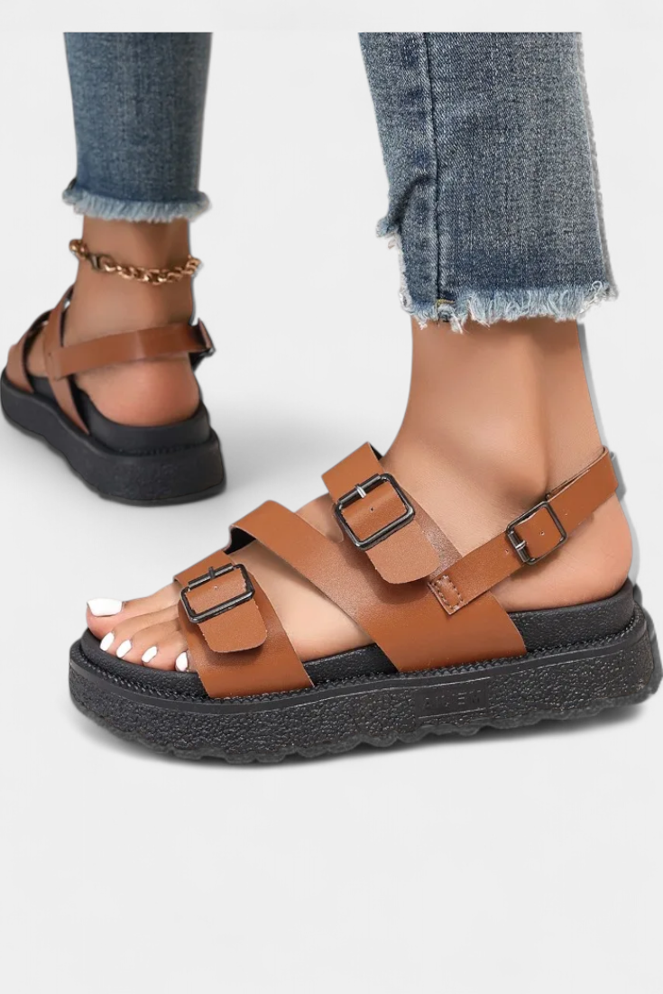 Sandalias Cici para mujer | Diseño elegante y cómodo sin cordones para días cálidos