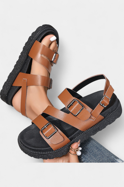 Sandalias Cici para mujer | Diseño elegante y cómodo sin cordones para días cálidos