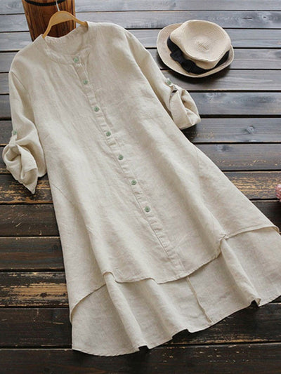 Chona | Vestido camisero suelto