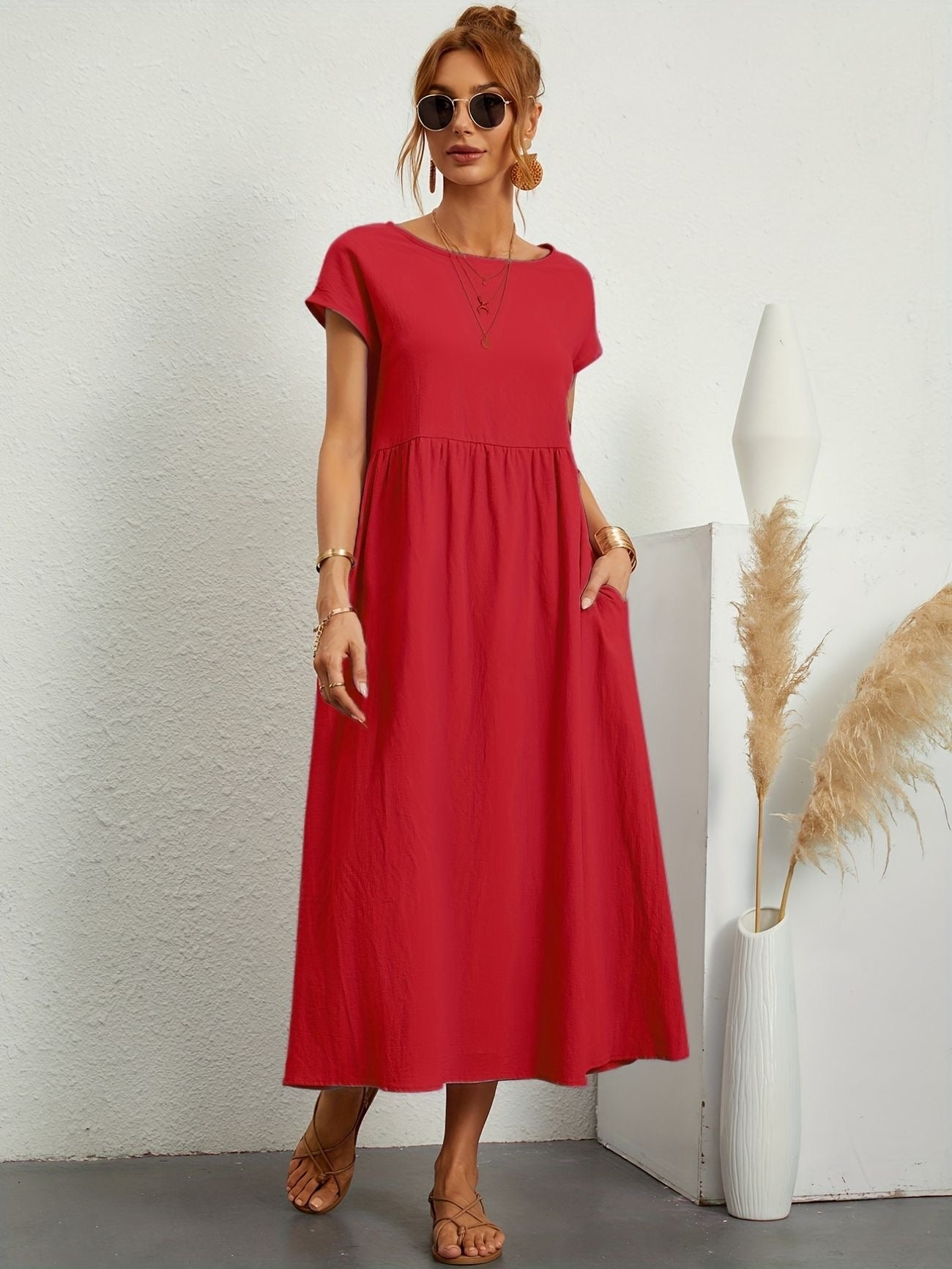 Asta | Vestido elegante de lino