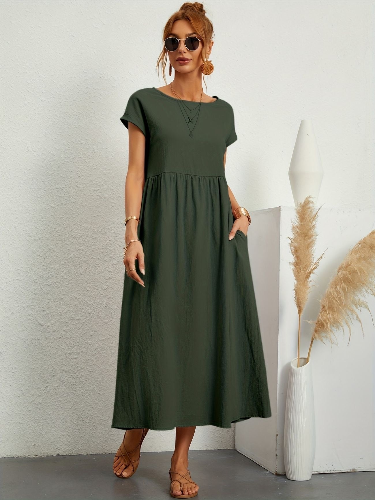 Asta | Vestido elegante de lino