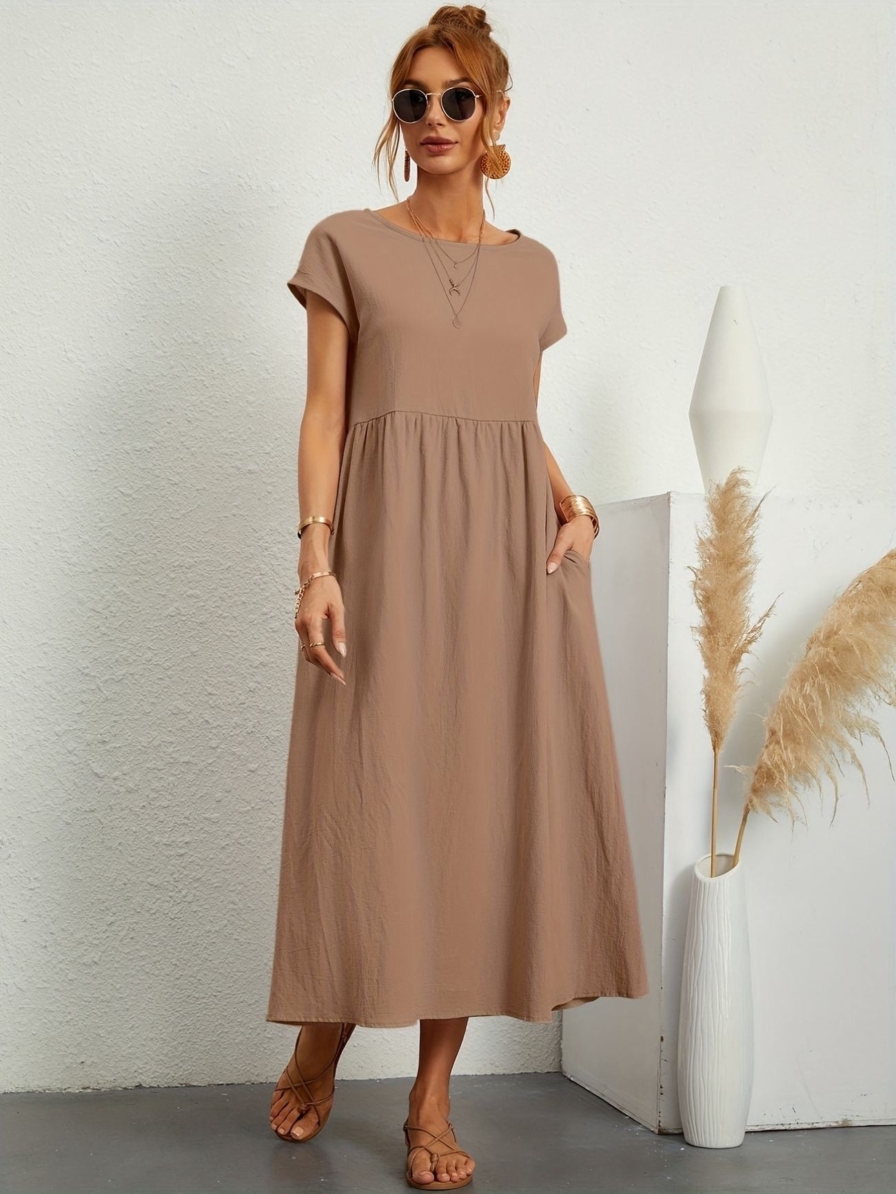 Asta | Vestido elegante de lino