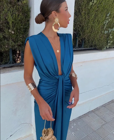 Moriah | Vestido plisado elegante