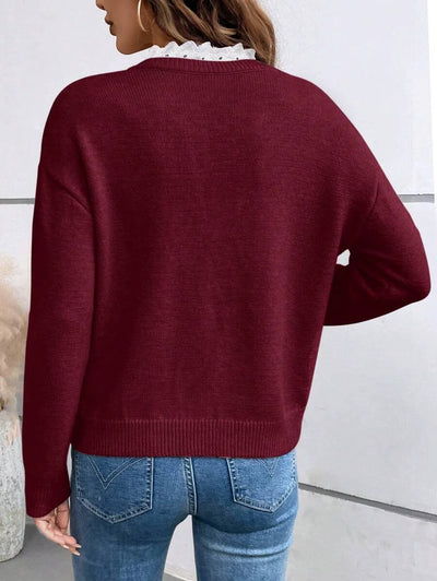 Maria | Blusa con cuello francés