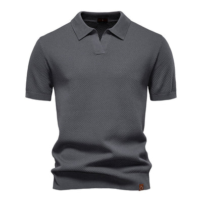 Ulrich | Strukturiertes Polo-Shirt